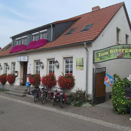 Gasthaus Und Pension Zum Biber Steckby Dış mekan fotoğraf