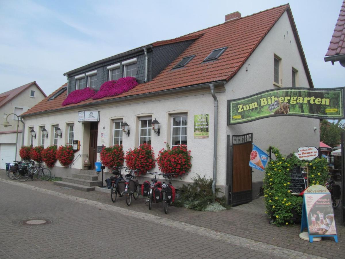 Gasthaus Und Pension Zum Biber Steckby Dış mekan fotoğraf